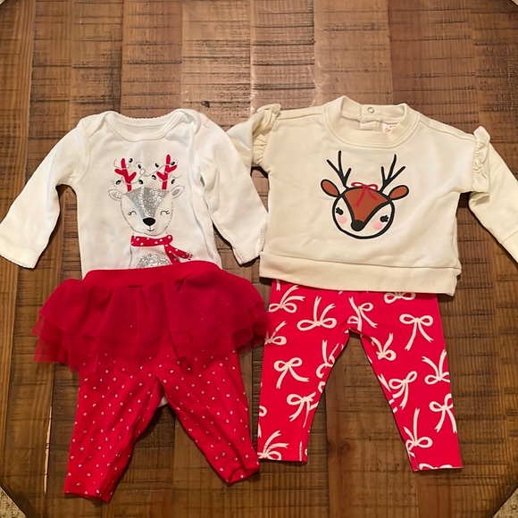 Newborn size: Holiday pants sets - Picture 1 of 5